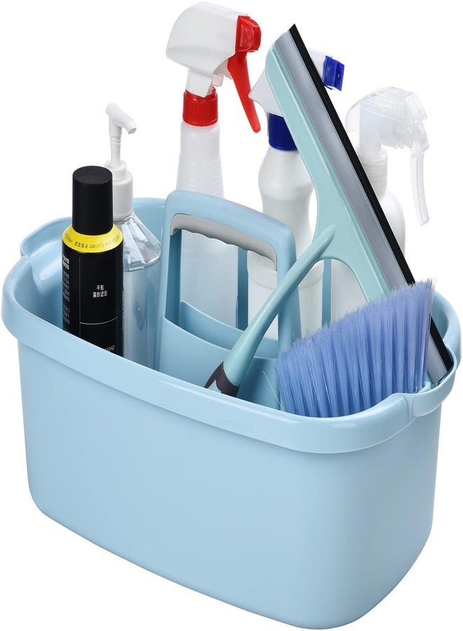 RELEMTRA Portable Shower Caddy Basket with Handle, Plastic Shower Caddy Dorm, Cleaning Storage Organiser for Car, Bathroom, Garden, Kitchen, College, Dorm Room Essentials - Image 1